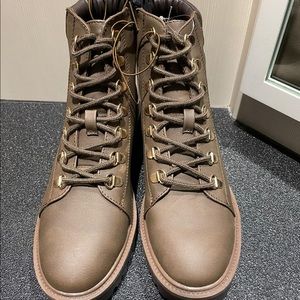 Combat Boots Brown Brand New Women’s